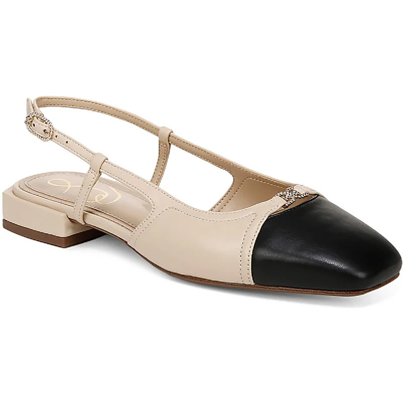 Sam Edelman Womens Buckle Ankle Strap Slingback Heels Desert Boot Utility Style  