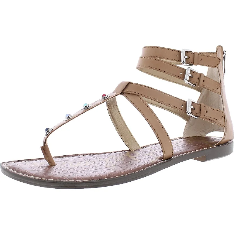 Sam Edelman Womens Genevive Leather Studded Strappy Sandals Camouflage Print Boot Style Sam Edelman Womens Genevive Leather Studded Strappy Sandals Camouflage Print Boot Style