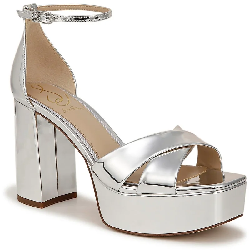 Sam Edelman Womens Jullian Platform Heels Memory - Foam Slipper Look  