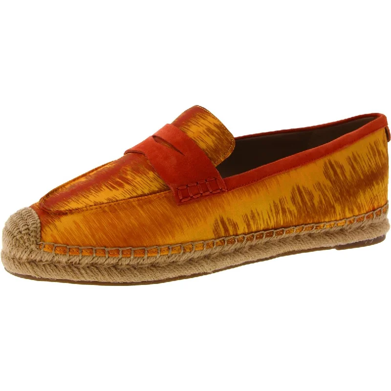 Sam Edelman Womens Kai 2 Canvas Slip On Loafers Casual Loafer Style          