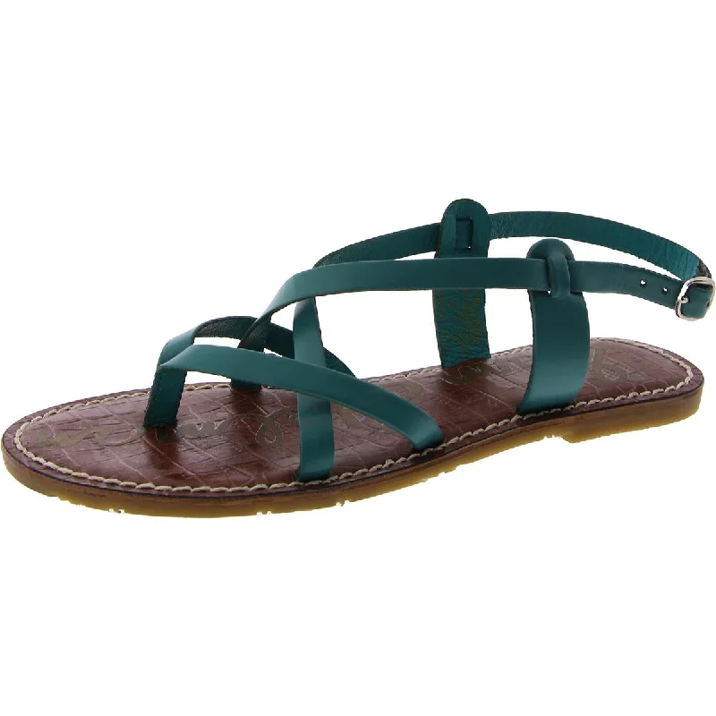 Sam Edelman Womens Leather Flat Slingback Sandals Glow - in - the - Dark Shoe Design Sam Edelman Womens Leather Flat Slingback Sandals Glow - in - the - Dark Shoe Design