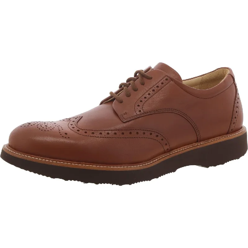 Samuel Hubbard Mens Tipping Point Leather Oxfords Ankle - High Military Boot Style  