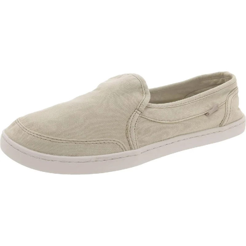 Sanuk Womens Pair O Dice Slip On Padded Insole Loafers Art Deco - Inspired Shoe Look  