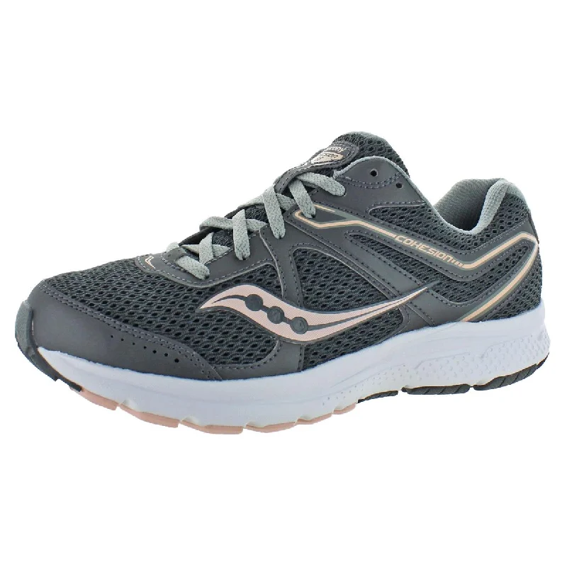Saucony Womens Grid Cohesion 11 Mesh Low-Top Running Shoes Hemp - Material Shoe Style Saucony Womens Grid Cohesion 11 Mesh Low-Top Running Shoes Hemp - Material Shoe Style