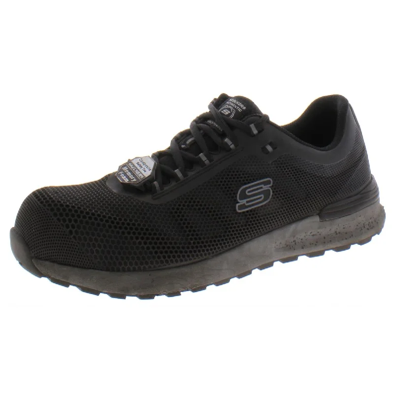 Skechers Mens Bulklin Memory Foam Composite Toe Work Shoes Art Deco - Inspired Shoe Look Skechers Mens Bulklin Memory Foam Composite Toe Work Shoes Art Deco - Inspired Shoe Look