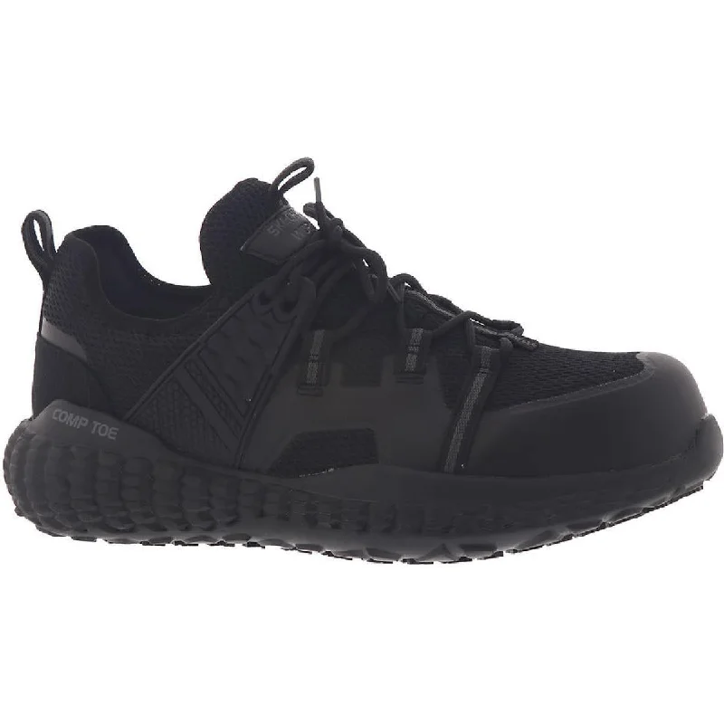 Skechers Mens Monster SR-Bulcks Performance Lifestyle Work and Safety Shoes Mod Oxford Design  