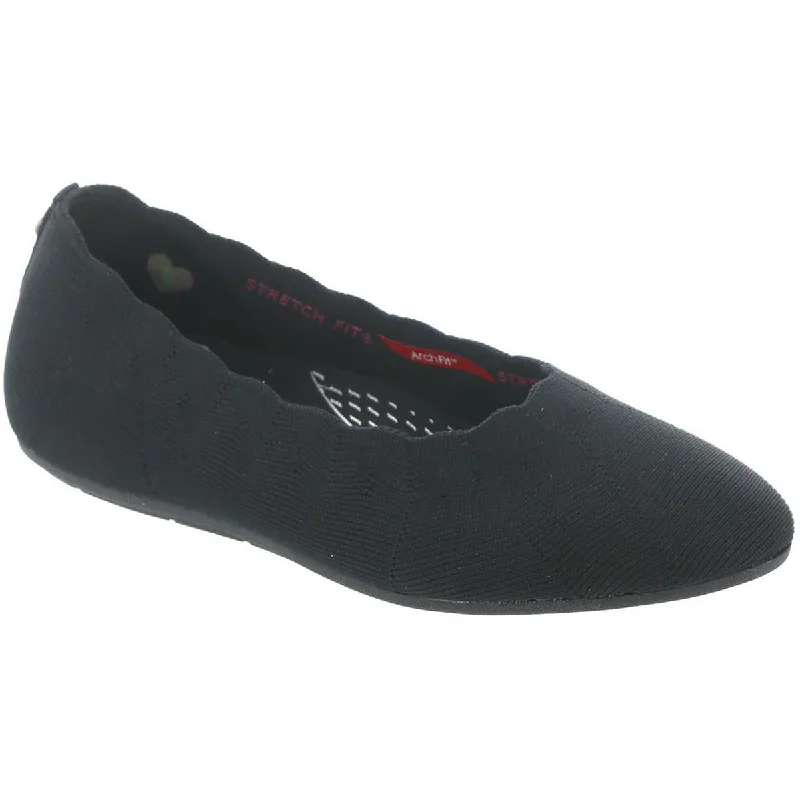 Skechers Womens Arch Fit- Cleo Arch Support Slip On Ballet Flats Patchwork Shoe Aesthetic Skechers Womens Arch Fit- Cleo Arch Support Slip On Ballet Flats Patchwork Shoe Aesthetic