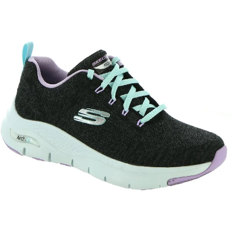 Skechers Womens Arch Fit-Comfy Wave Fitness Performance Walking Shoes Victorian - Era Boot Style Skechers Womens Arch Fit-Comfy Wave Fitness Performance Walking Shoes Victorian - Era Boot Style