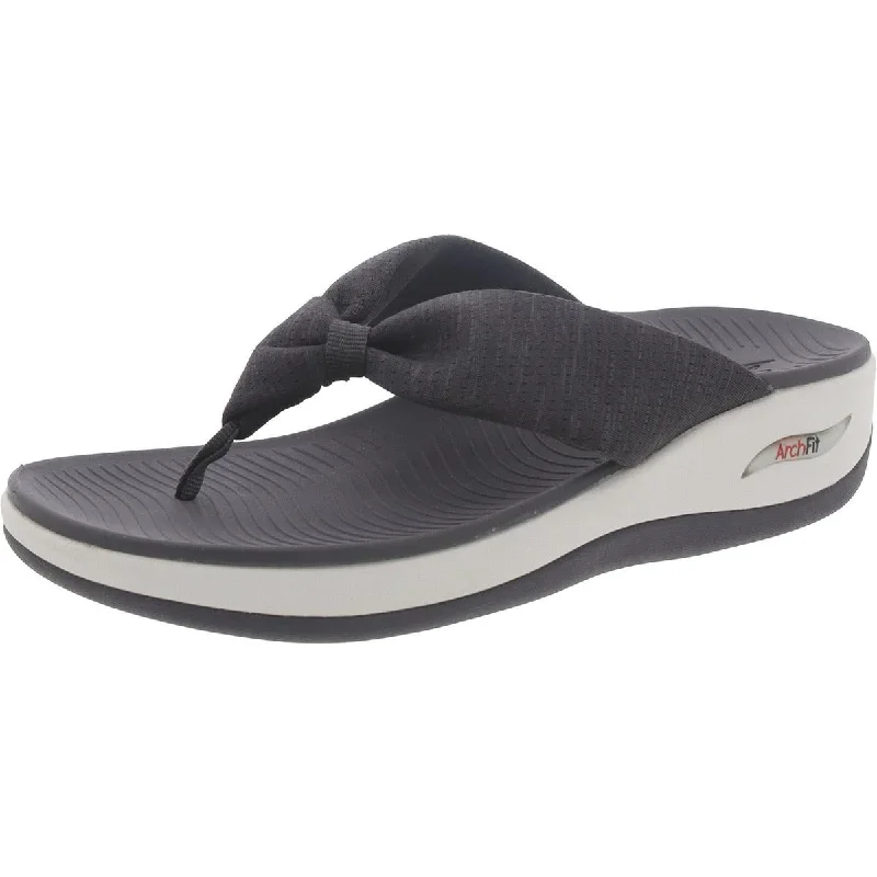 Skechers Womens Open Toe Slip On Thong Sandals Ankle - High Military Boot Style  