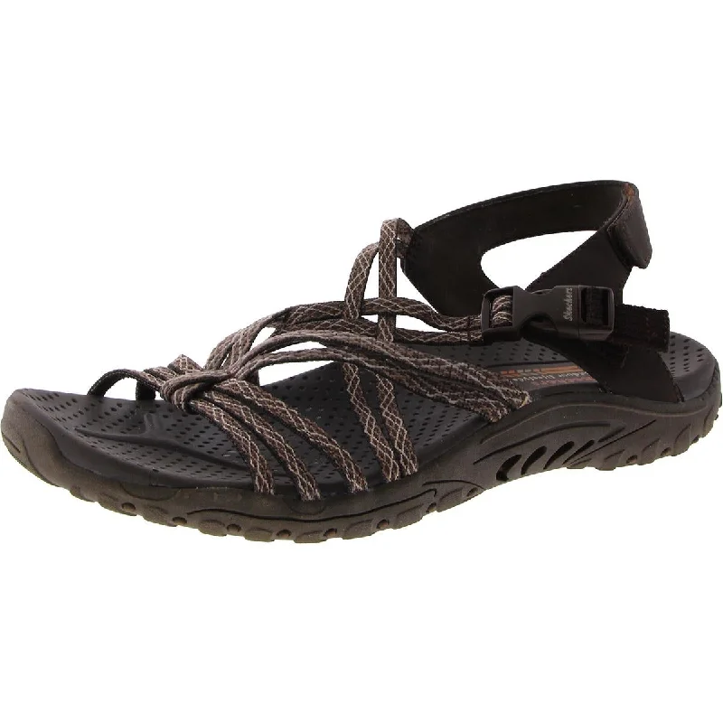 Skechers Womens Reggae Criss-Cross Strappy Slingback Sandals Brogue Oxford Aesthetic Skechers Womens Reggae Criss-Cross Strappy Slingback Sandals Brogue Oxford Aesthetic