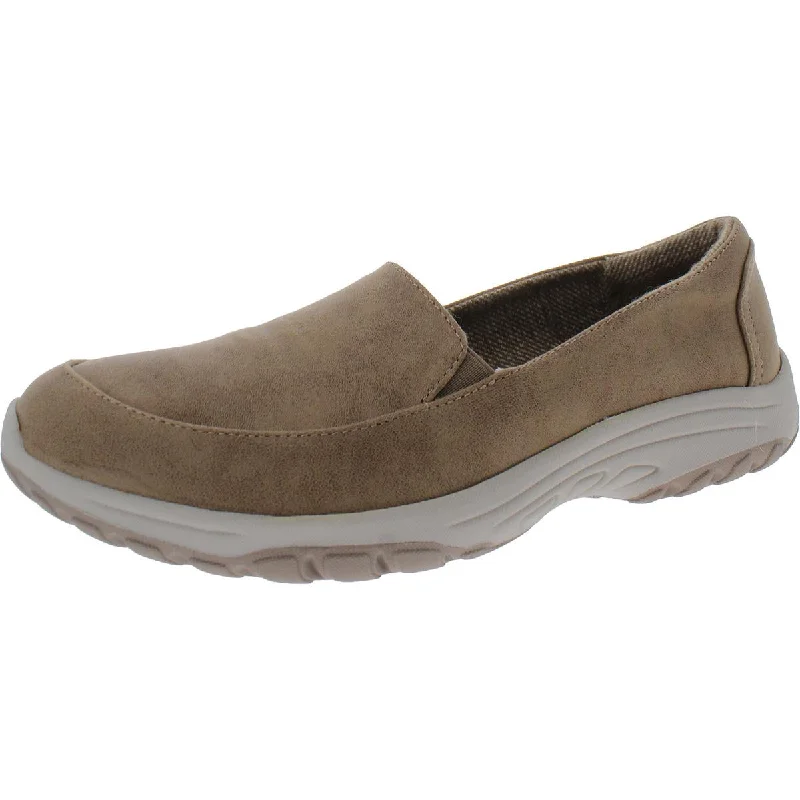 Skechers Womens Reggae  Laceless Pull On Slip-On Sneakers Striped Shoe Style  