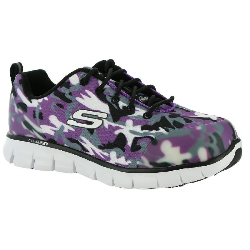 Skechers Womens Sure Track Saivy   Work and Safety Shoes Ivy League Loafer Look 
