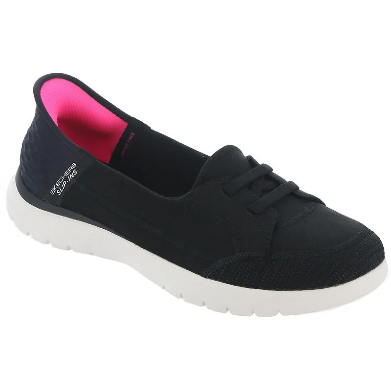 Skechers Womens Top Notch Performance Lifestyle Slip-On Sneakers Wingtip Oxford Design Skechers Womens Top Notch Performance Lifestyle Slip-On Sneakers Wingtip Oxford Design