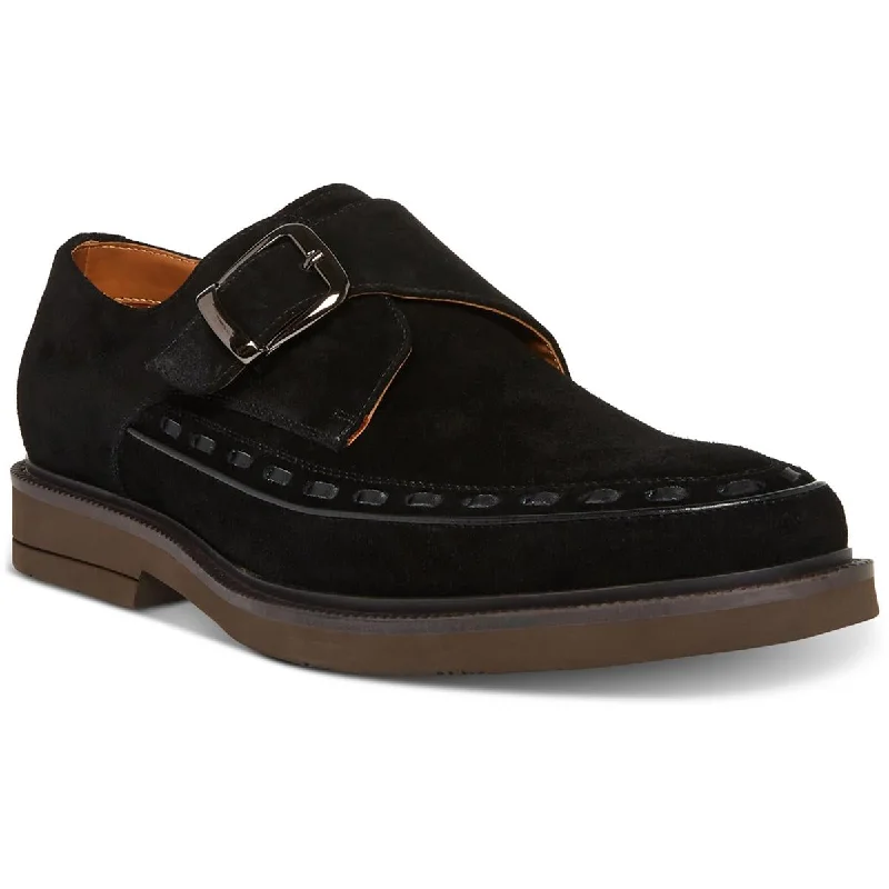 Steve Madden Mens Suede Loafers Tassel Driving Shoe Look 