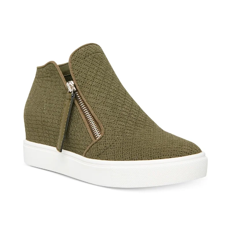 Steve Madden Womens Camden Double Zipper Lifestyle Fashion Sneakers Waterproof Hiking Boot Design  