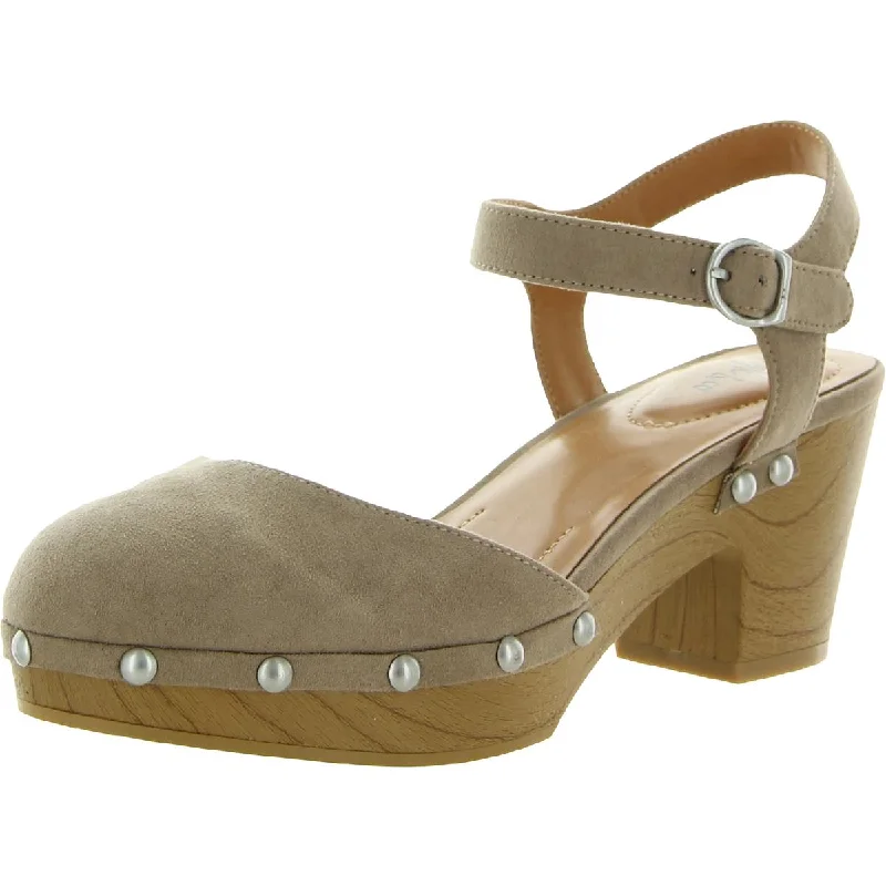 Style & Co. Womens Truvyy  Buckle Dressy Platform Sandals Tailored Oxford Style 