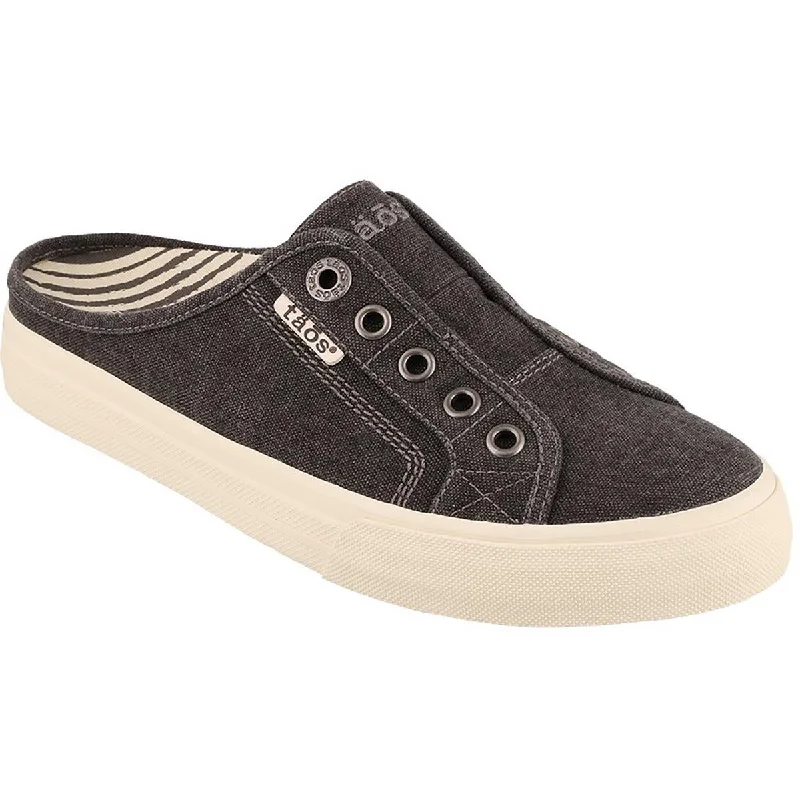Taos Womens Ez Soul Fitness Lifestyle Slip-On Sneakers Open - Lacing Derby Look  