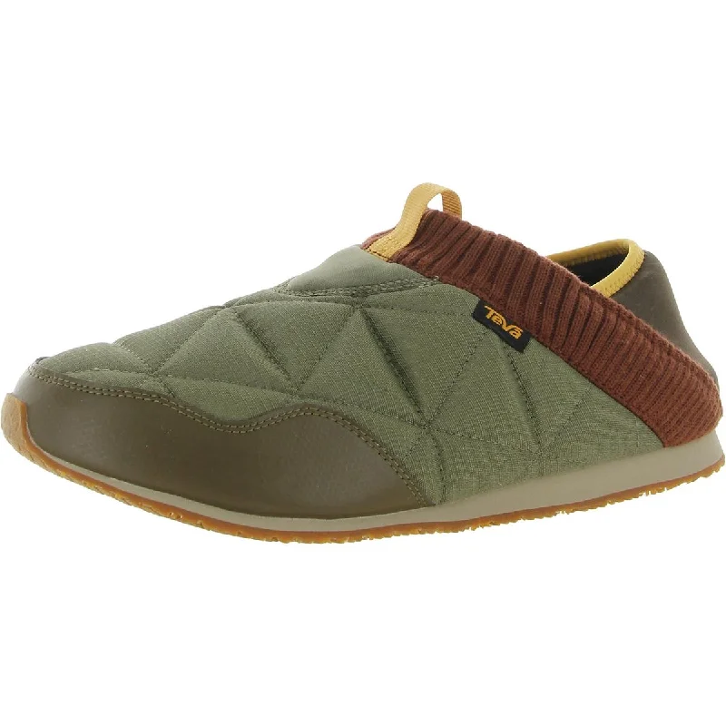 Teva Mens Re Ember Faux Suede Lifestyle Slip-On Sneakers Minimalist Sneaker Style  