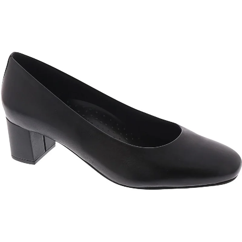 Trotters Womens Daria Slip On Round Toe Pumps Vintage Oxford Appeal 