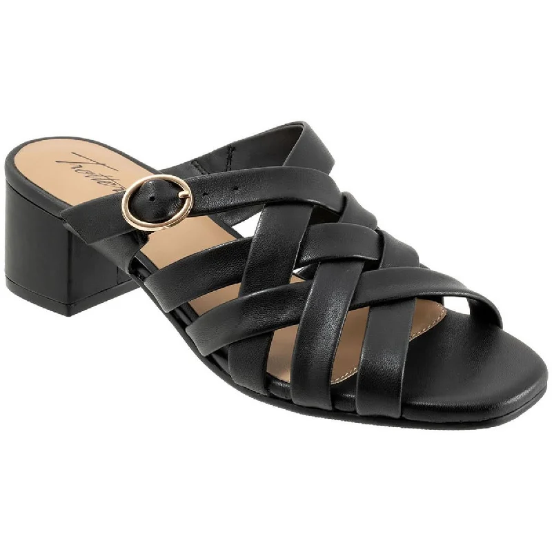 Trotters Womens LAURI Leather Square toe Strappy Sandals Lightweight Tennis Sneaker Look Trotters Womens LAURI Leather Square toe Strappy Sandals Lightweight Tennis Sneaker Look