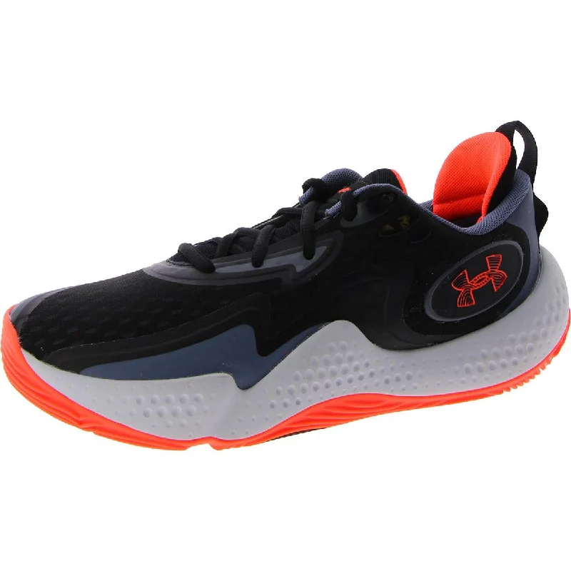 Under Armour Mens SPAWN 5 Mesh Lace up Running & Training Shoes Upcycled Shoe Look  