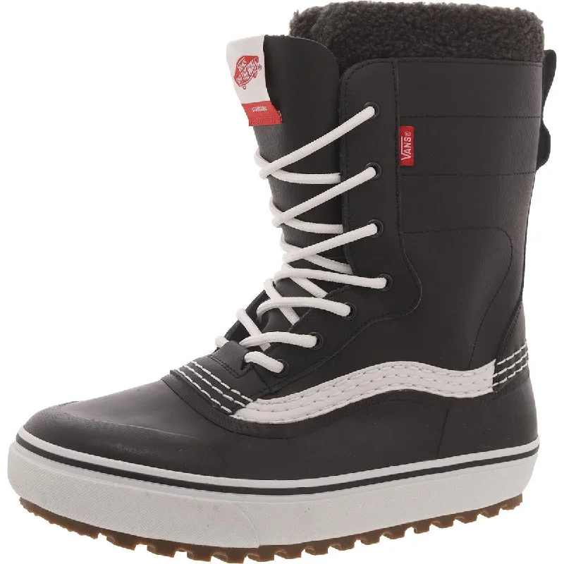 Vans Mens Standard Snow MTE Faux Leather Tall Winter & Snow Boots Inflatable Shoe Look Vans Mens Standard Snow MTE Faux Leather Tall Winter & Snow Boots Inflatable Shoe Look
