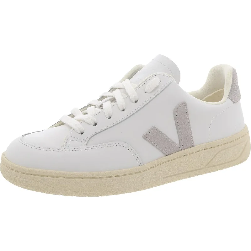 Veja Womens 4 XXXIII Leather Lifestyle Casual And Fashion Sneakers Combat - Inspired Military Boot Look  