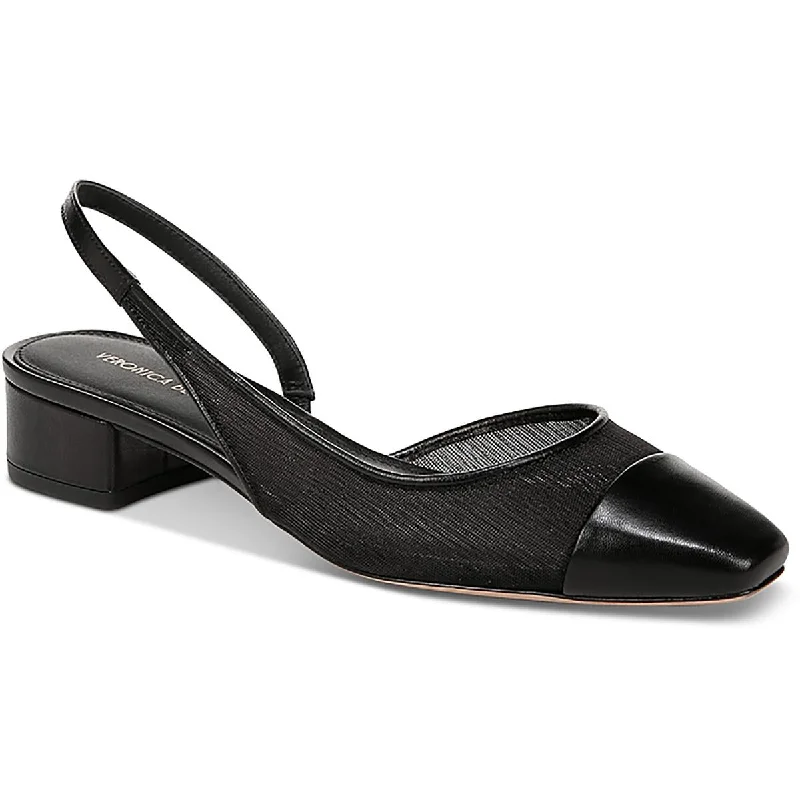 Veronica Beard Womens Cecile Sling Mesh Block Heel Slingbacks Neon - Accent Sneaker Look Veronica Beard Womens Cecile Sling Mesh Block Heel Slingbacks Neon - Accent Sneaker Look