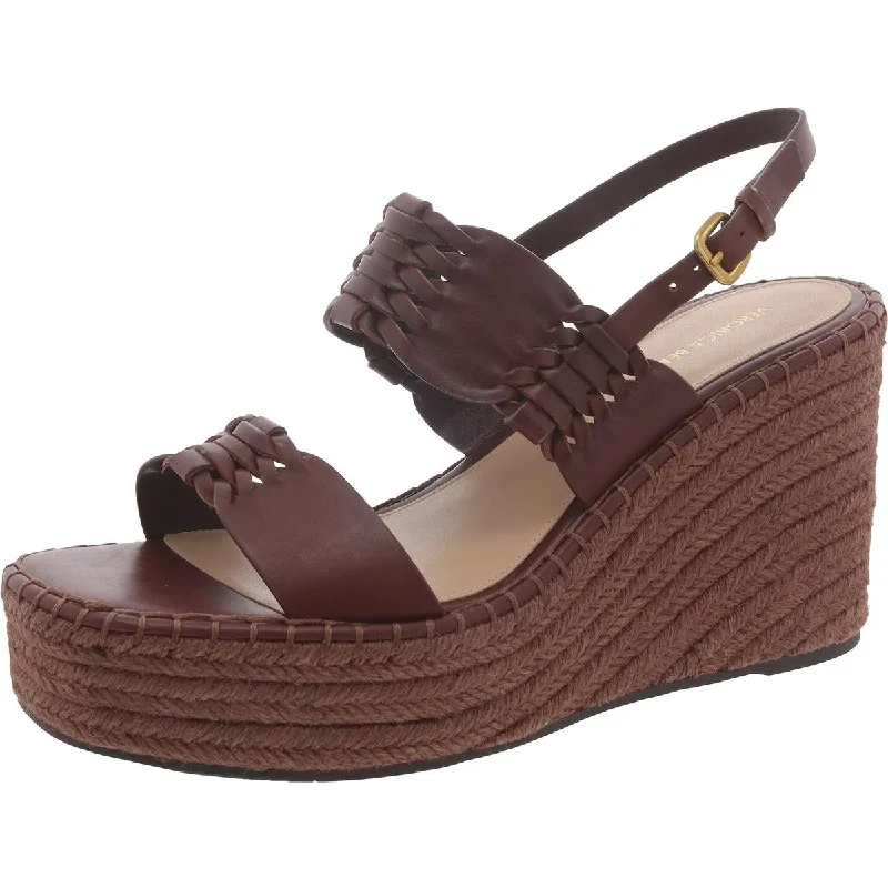 Veronica Beard Womens Riya Leather Ankle Strap Wedge Sandals Victorian - Era Boot Style Veronica Beard Womens Riya Leather Ankle Strap Wedge Sandals Victorian - Era Boot Style