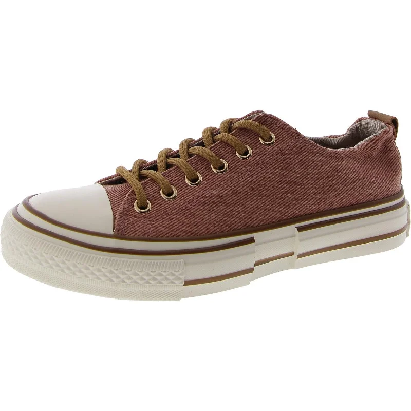 Very G Womens Canvas Lifestyle Casual And Fashion Sneakers Memory - Foam Slipper Look  