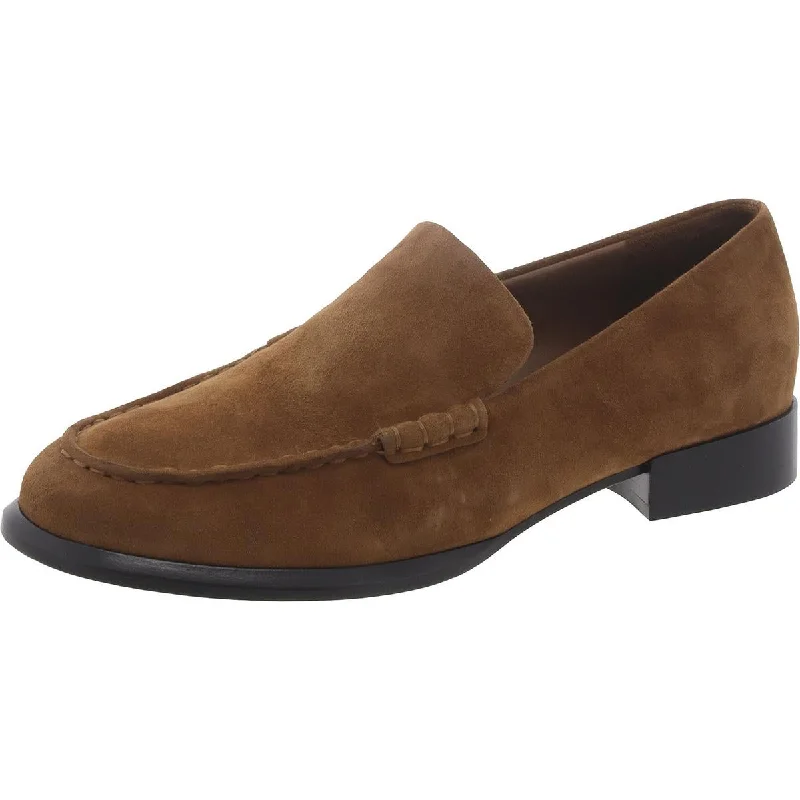 Vince Womens Naomi Suede Slip On Loafers Desert Boot Utility Style  