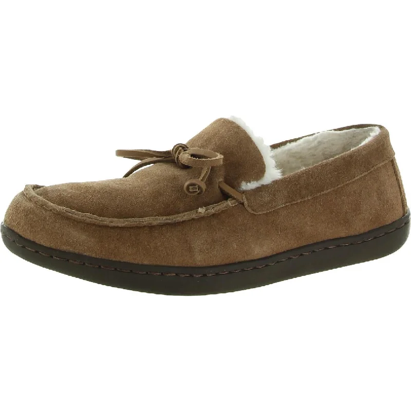 Vionic Mens Adler Suede Slip On Moccasins Lightweight Tennis Sneaker Look  