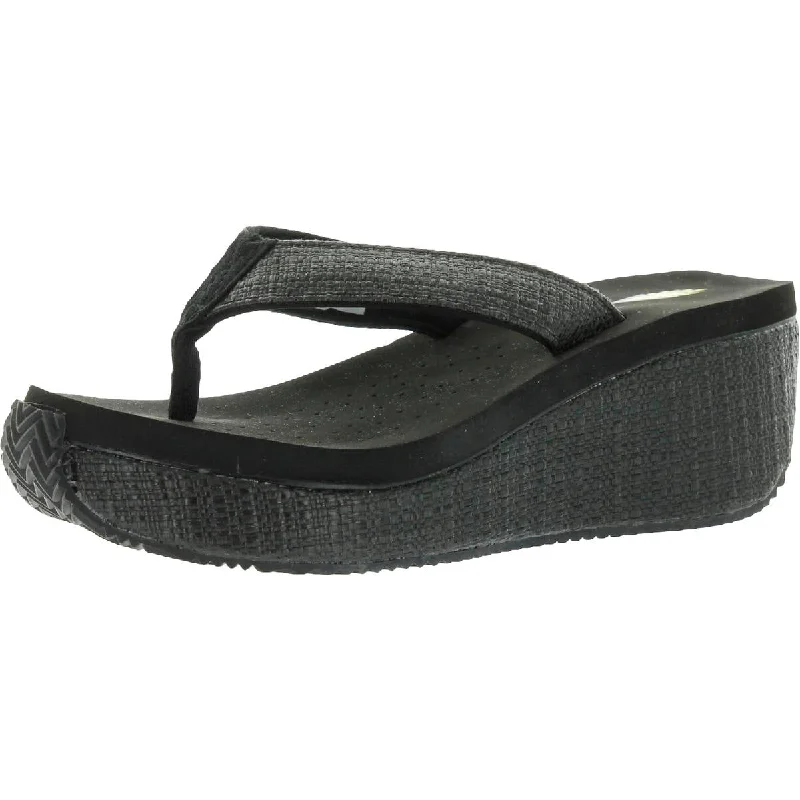 Volatile Womens Bahama Thong Sandals Flip-Flops Mod Oxford Design  
