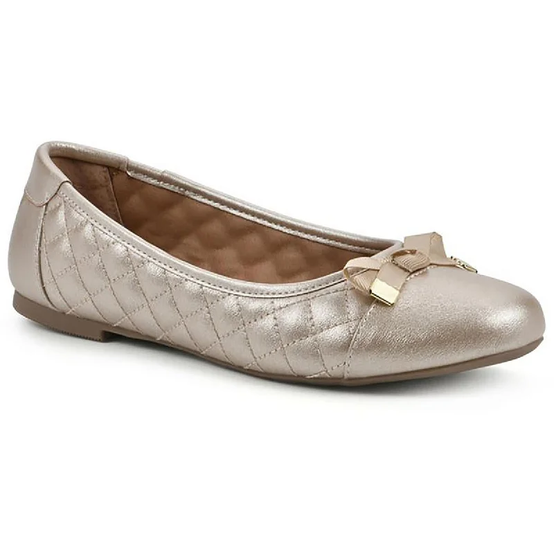 White Mountain Womens Seaglass Faux Leather Almond toe Ballet Flats Business Monk Strap Style White Mountain Womens Seaglass Faux Leather Almond toe Ballet Flats Business Monk Strap Style