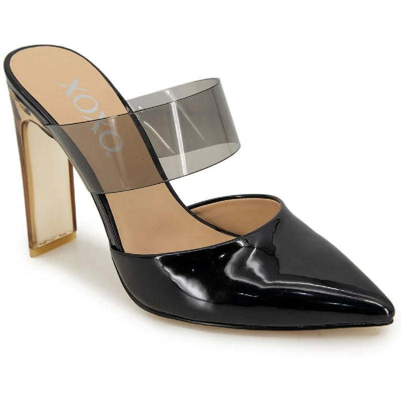 XOXO Womens ADISON Pointed toe Dressy Pumps Slide Sandal Beach Style  
