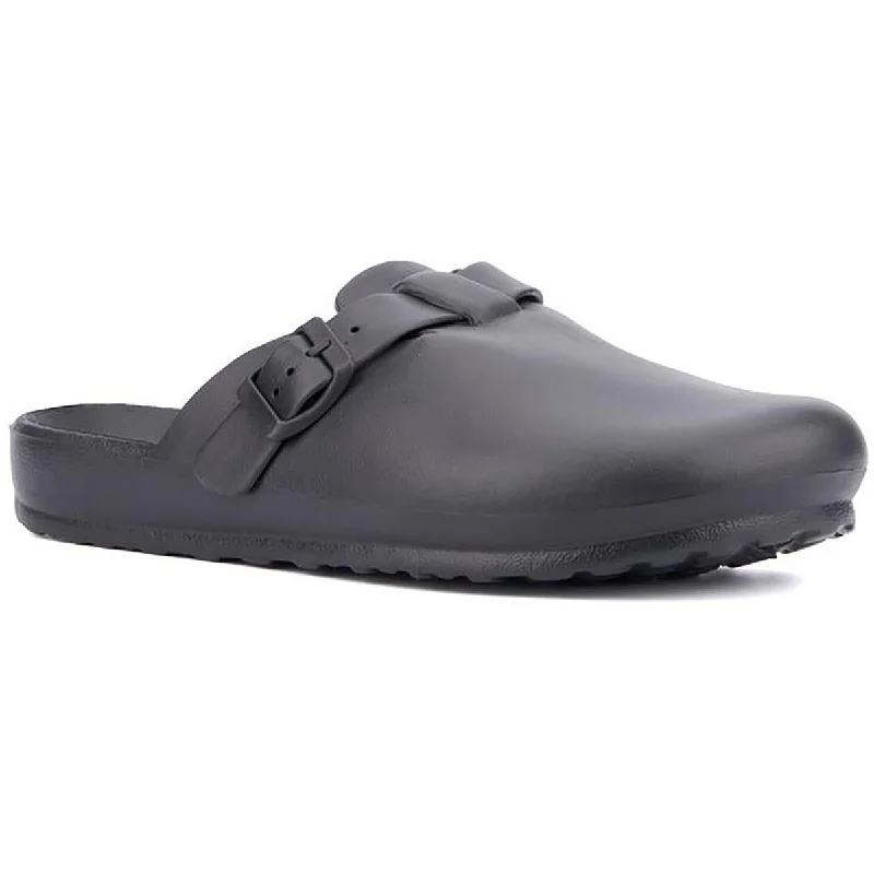 Xray Womens Reggie Slip-On Slide Clogs Leather Driving Shoe Style  
