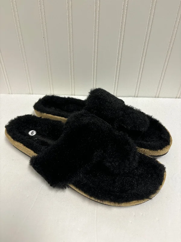 Black Sandals Designer Jack Rogers, Size 9 Wingtip Oxford Design 