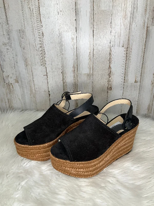 Black Sandals Heels Block Jimmy Choo, Size 6.5 Aesthetic  