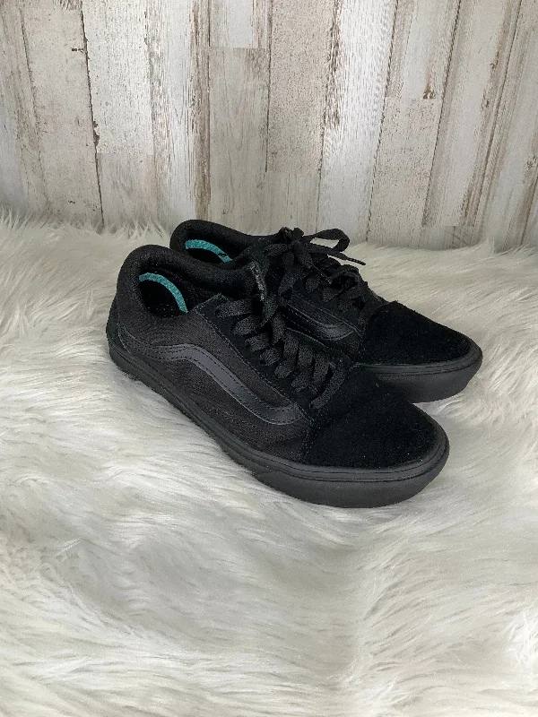 Black Shoes Sneakers Vans, Size 6.5 Ivy League Loafer Look 