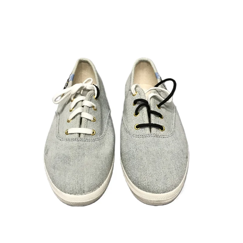 Blue Shoes Sneakers By Keds, Size: 8.5 Retro Basketball Sneaker Design  