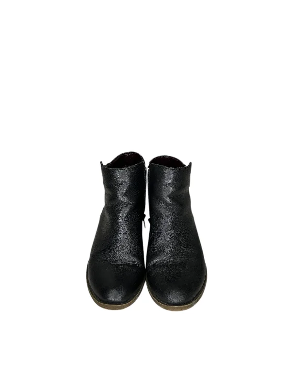 Boots Ankle Heels By Kensie In Black, Size: 7 Dressy Chelsea Boot Style 