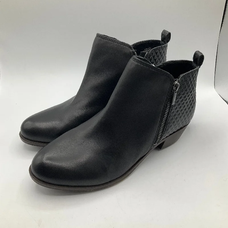Boots Ankle Heels By Lucky Brand In Black, Size: 11 Cowboy Boot Western Style  