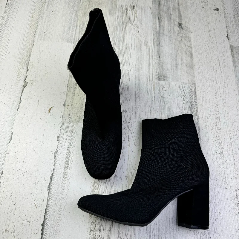 Boots Ankle Heels By Mia In Black, Size: 8.5 Performance Running Sneaker Look  