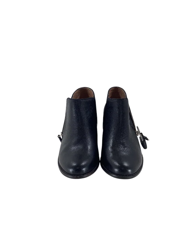 Boots Ankle Heels By Vionic In Black, Size: 8.5 Hiking Boot Durability Style  