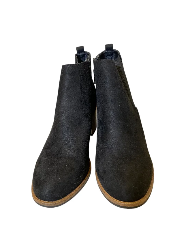 Boots Ankle Heels By White Mountain In Black & Brown, Size: 10 Aesthetic  