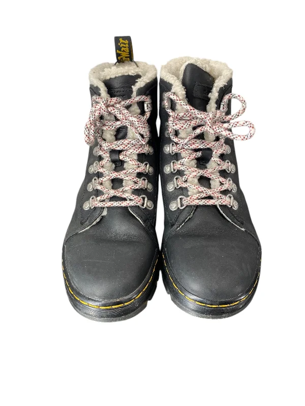Boots Combat By Dr Martens In Black, Size: 7 Rubber - Sole Plimsoll Look  