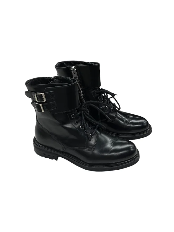 Boots Designer By All Saints In Black, Size: 6 Neon - Accent Sneaker Look  