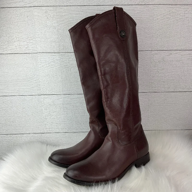 Boots Designer By Frye In Brown, Size: 6 Suede Desert Boot 
