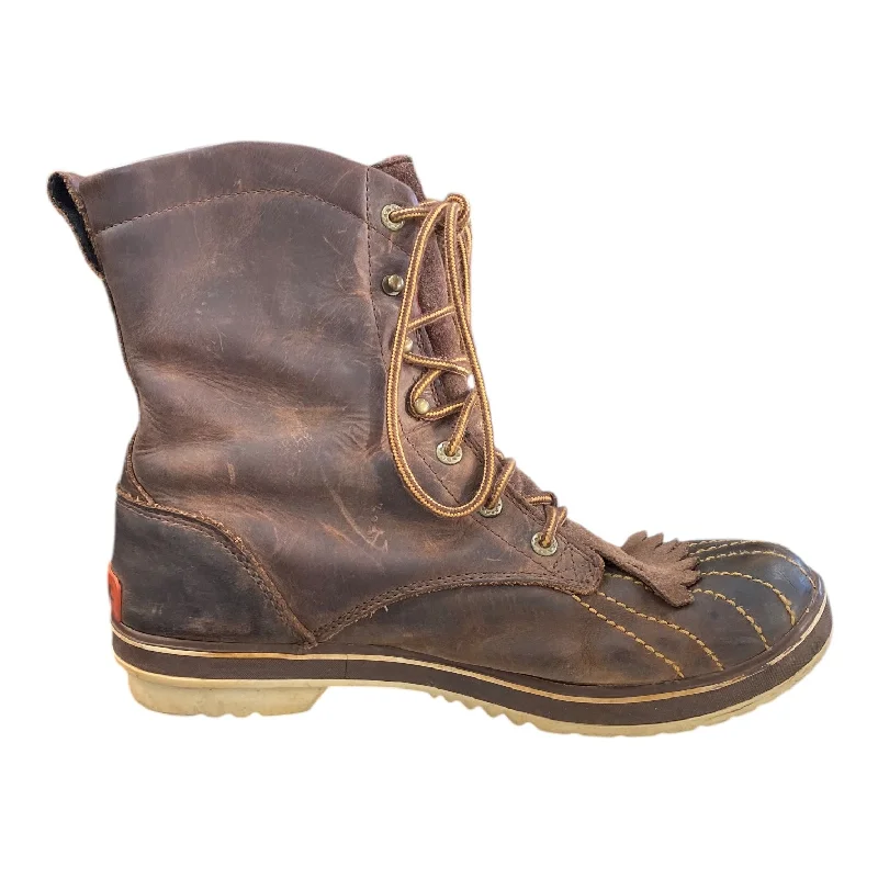 Boots Hiking By Sorel In Brown, Size: 9.5 Single - Buckle Monk Look  