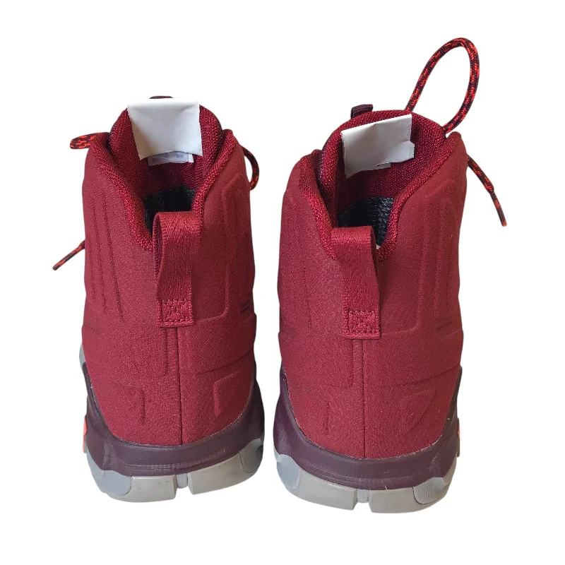 Boots Hiking By Under Armour In Red, Size:10 Hip - Hop Sneaker Style  